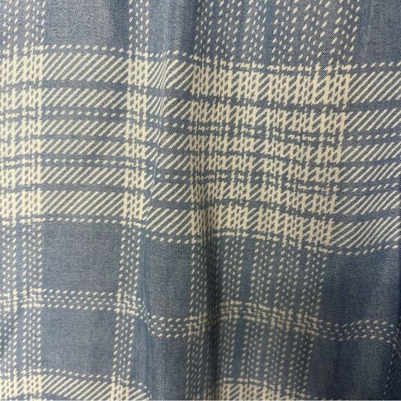 Style & Co Denim Women’s Medium Long Sleeve 100% Lyocell Blouse - Picture 3 of 9